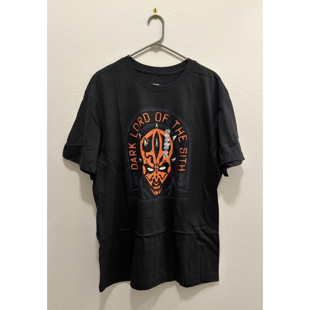 NEW Disney Parks Star Wars Darth Maul Dark Lord of the Sith T-Shirt Adult Large